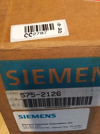Siemens 575-2126 Series 505 Discrete Input Module with Manual