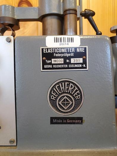 Used Georg Reicherter 191300, E22.140.01-87 Elasticometer NRE