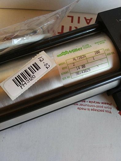 Miller AL72B2N Cylinder. 14" Stroke. 2" Bore. 1" Rod DIA