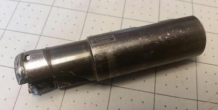 Used QTY 1 Sandvik RA390-025M25-17L, QTY 2 UNK Cutting Tool - NEED REPAIR END MILLS