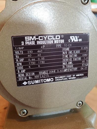 Used Sumitomo SM-CYCLO PA134707, RNYMS01-1330YB-240