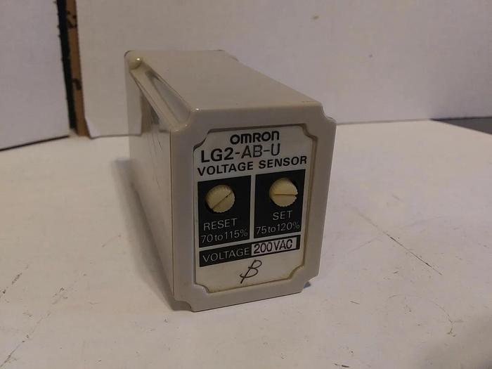 Used Omron LG2-AB-U Voltage Sensor (one unit per lot)