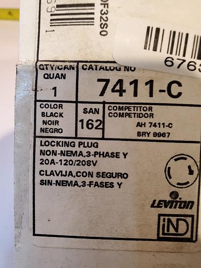 Used Leviton 7411-C