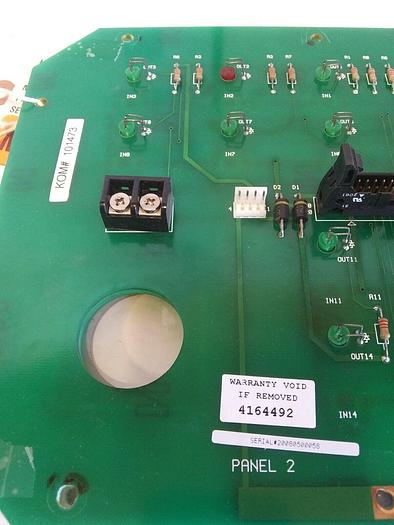 Used Ishii Hyoki Membrane Panel - Main Control/Speed Control (One per Lot)