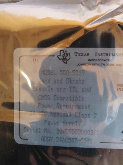 Texas Instruments 500-5019 Output Module