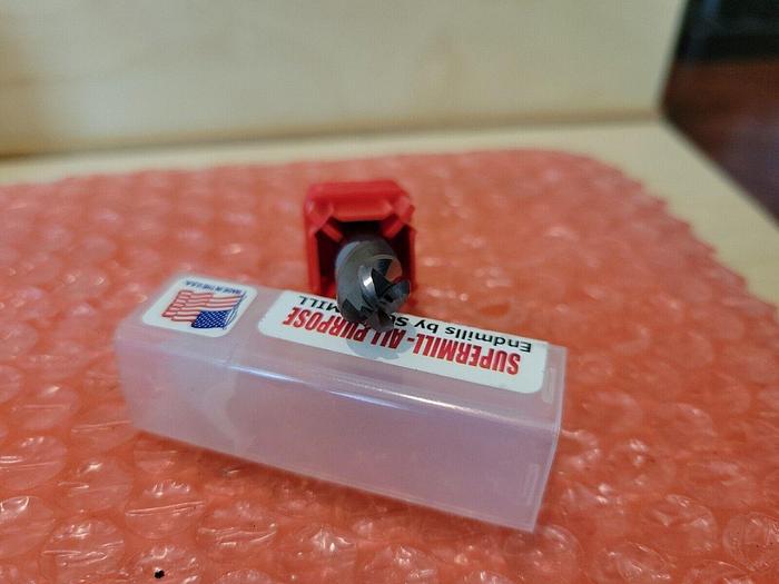 Used Supermill SAPB375SA 3/8" x 5/8" x 2" SOLID CARBIDE ENDMILL