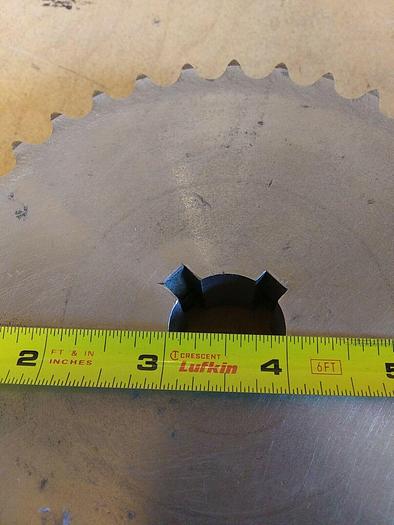 Used 40L36SS Unbranded Sprocket Double Key 40L36 x 1"