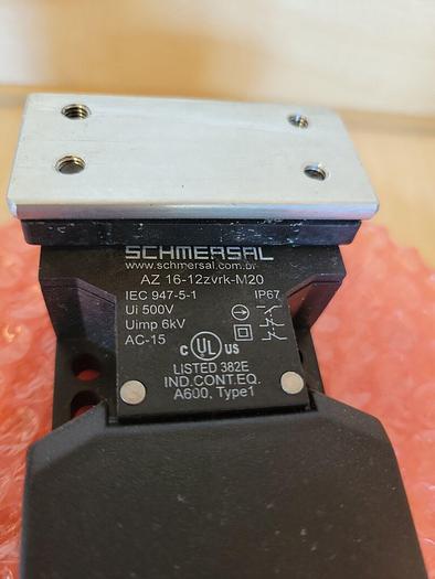 Used Schmersal AZ 16-12zvrk-M20