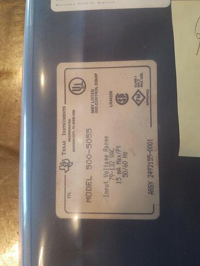 Used Texas Instrument 500-5055 - REBUILT