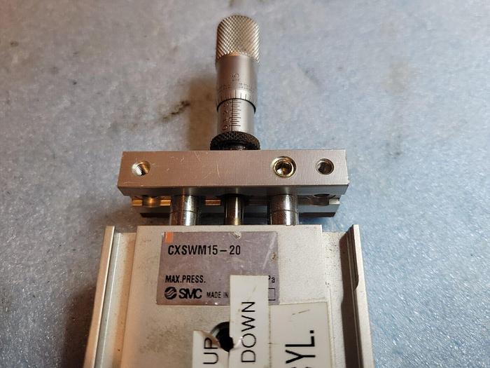 Used SMC CXSWM15-20 w/ Starrett 463