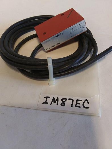 Used Leuze Electronic RK18/4G Photoelectric Sensor (1 per lot)