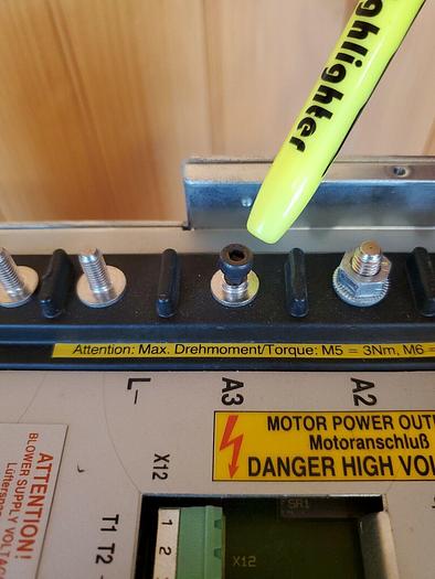 Used Indramat KDA 3.2-150-3-A00-U1 228168 109-0657-4B02-00 EX3991