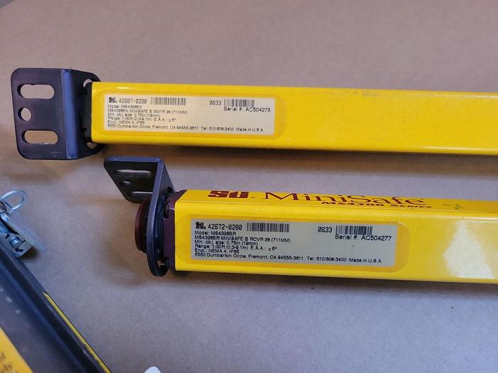 Used Scientific Technologies Inc LCCFB-AC1-U, MS4328BR, MS4328BX Light Curtain