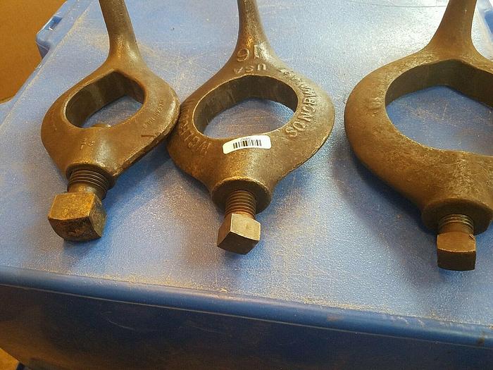 Used W. G. Lecount J. H. Williams Lathe Dogs - Size 2-1/2 16