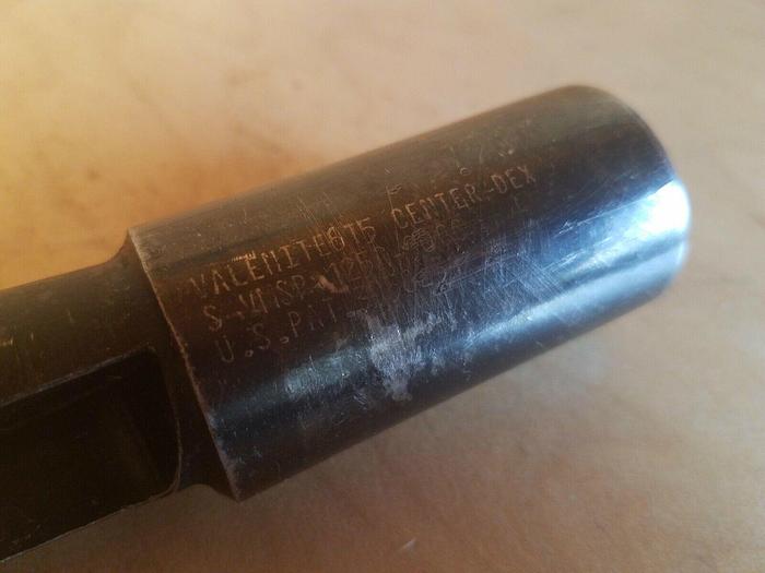 Used VALENITE CENTER-DEX END MILL S-VMSP-125R-90CC, 3.75" OAL, 1.25" SHANK