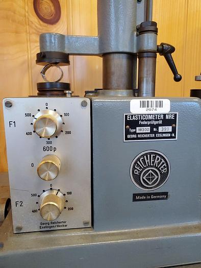 Used Georg Reicherter 191300, E22.140.01-87 Elasticometer NRE