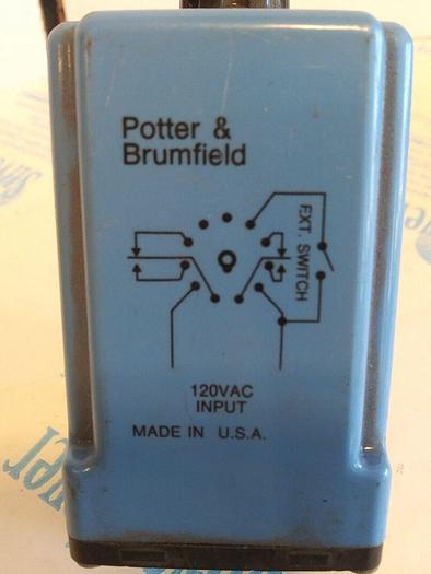 Used Potter & Brumfield CB-1021B78 Time Delay Relay