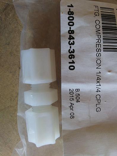 Videojet RP30114 Compression Fitting 1/4x1/4 CPLG