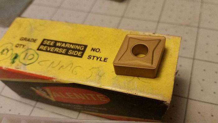 Used Carbide Inserts - Sandvik, Kennametal, Valenite, SECO - QTY 21 Inserts Various