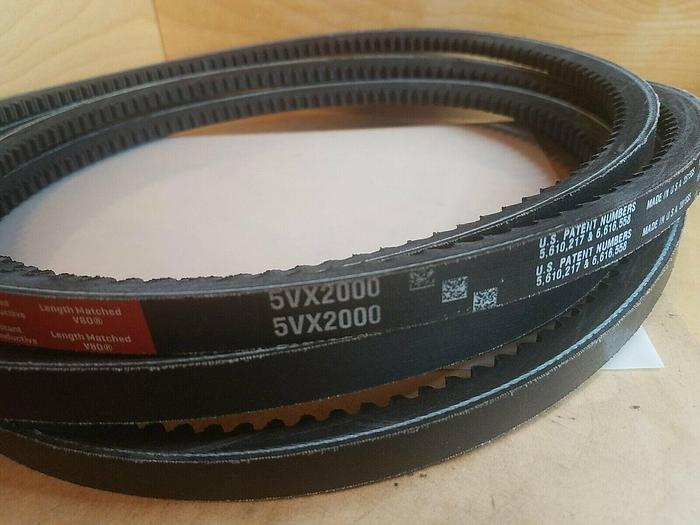 Gates Super HC 5VX2000 - Temp -70 to 121C / Oil Resistant 72053290585