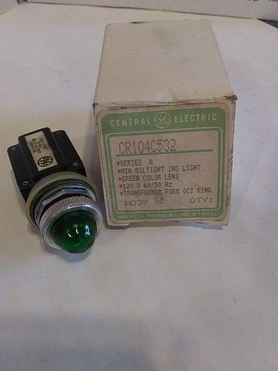 GE CR104C532 (2) Min Oiltight Indicator Light