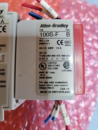 Used Allen Bradley 700S-CF620DJC, 700-CF310D, 100S-F