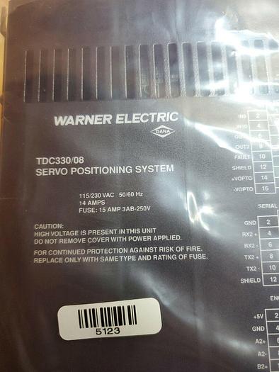 SUPERIOR ELECTRIC TDC330/08 SERVO POSITIONING SYSTEM SLO-SYN