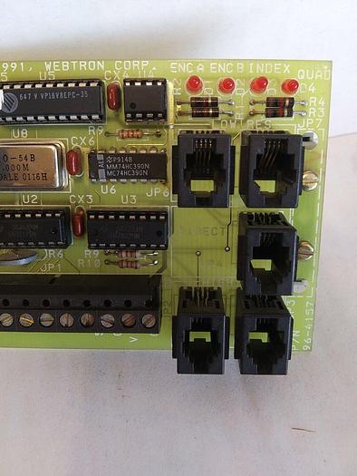 Used Webtron 964157 Circuit Board