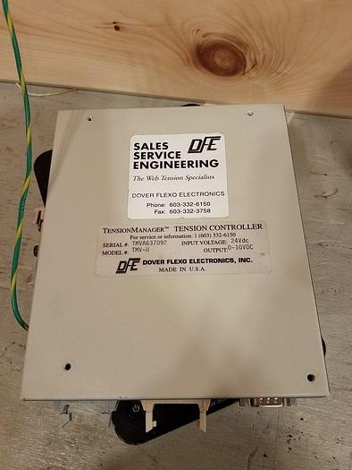 Used Dover Flexo TMV-U Tension Manager, Controller