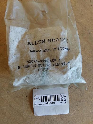 Allen Bradley 800MR-N56G Series A Mushroom Button Green Non-illuminated