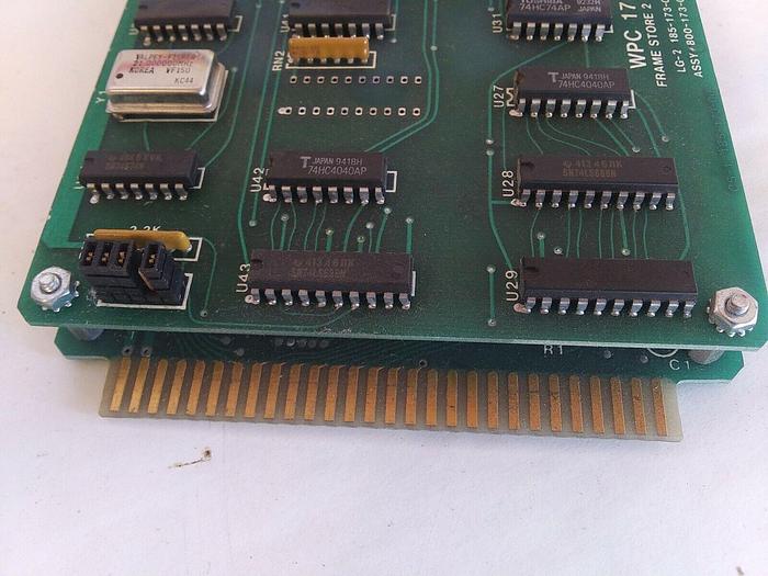 Used Web Printing Co 800-173-00 Board WPC173 Frame Store 2 CCR