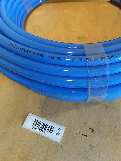 Polyurethane 8 X 5.5mm Tube. Blue. Appx 75ft