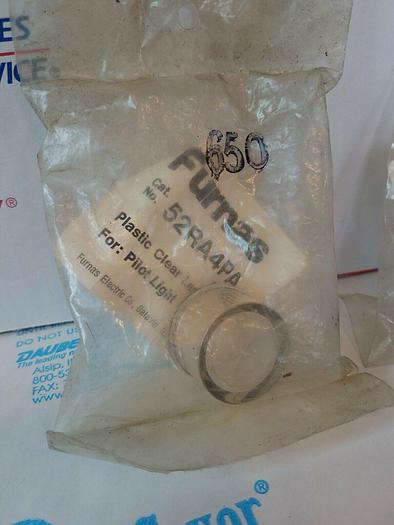 Furnas 52RA4PA, 52RA5P3 - Clear And Green Lens Pilot Light Push To Test