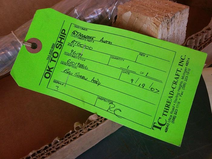 Thread-Craft T-7440 Ball Screw