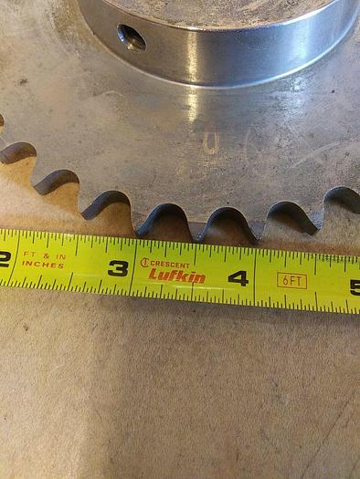 Used 40L36SS Unbranded Sprocket Double Key 40L36 x 1"