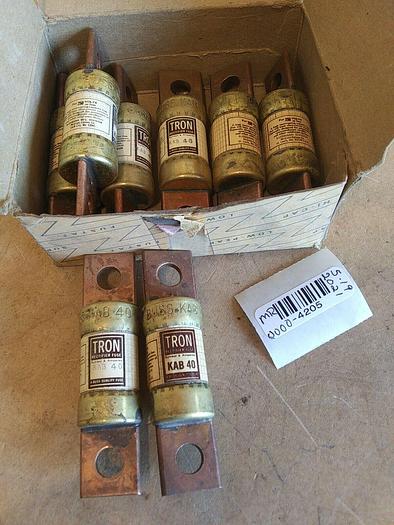 BUSS KAB 40 Rectifier Fuse Box of 8