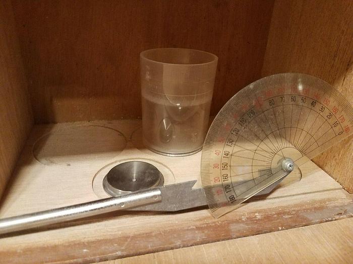 Used ATM Sonic Sifter Accessory Set For L3P Sieve, Funnel shadow box antique display