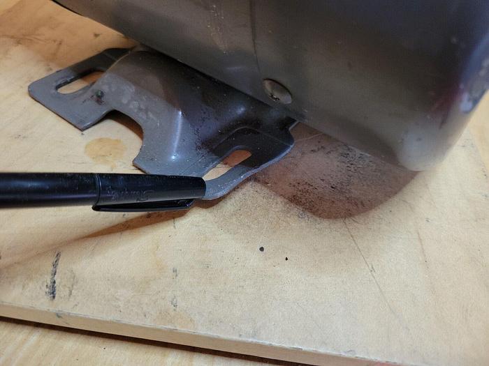 Used Electric Motor 0.5 HP 1750rpm 220V Shaft 3/4 Hp