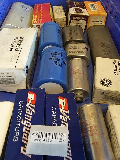 Capacitor Bulk Lot Dayton *GE *Vanguard *Hi-Torq (New, few may be used)