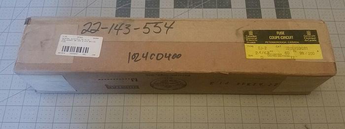 GE FUSE 328L493G21, EJ-2 60Hz 9R/200 - NEW IN BOX