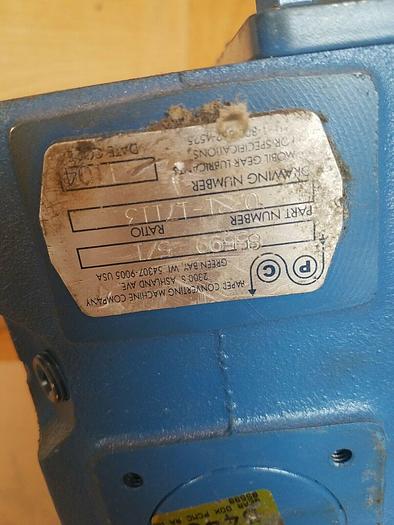 Used Paper Converting Machine Co 85599 5:1 Ratio