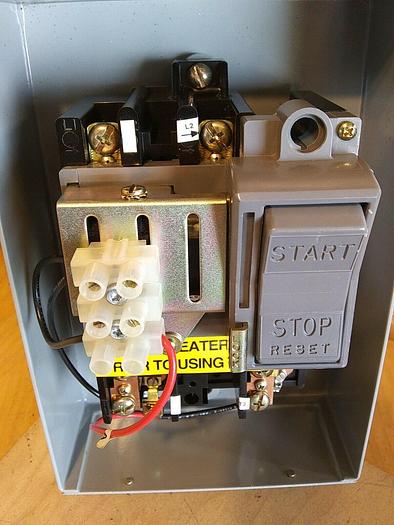 Furnas 11CB20FSF Manual Starter with Low Voltage Protection 120VAC