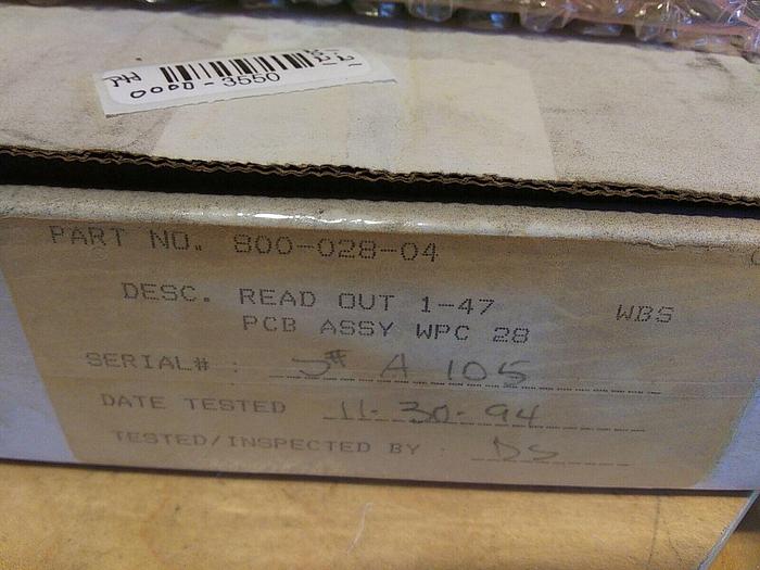 WPC 800-028-04 Readout 1-47 WPC 28
