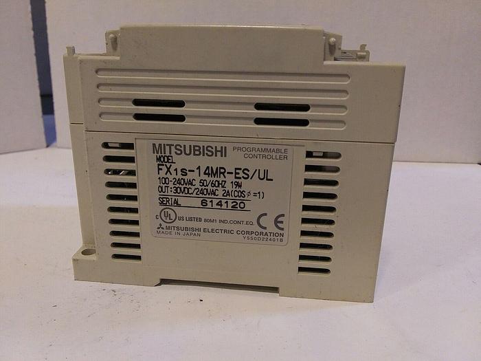 Used Mitsubishi FX1S-14MR-ES/UL Programmable Controller
