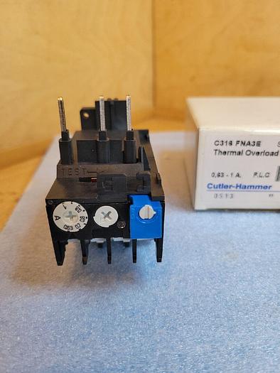 Eaton Cutler Hammer C316 FNA3E Thermal Overload Relay