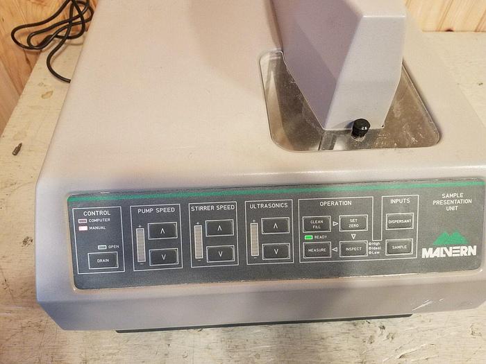 Used Malvern Instruments Sample Presentation Unit, DIF2012 - POWERS ON