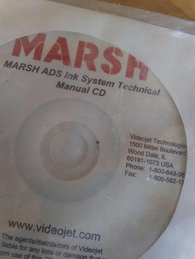 Marsh ADS Ink System Technical Manual CD