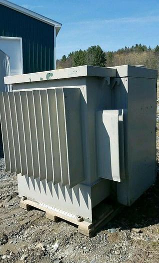Used GE 300 KVA Transformer - Primary Step Down Buck - 4160V 3PH 208Y *IN*STOCK*USA*