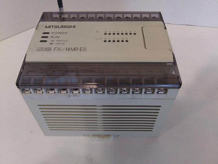Used Mitsubishi FX0-14MR-ES/UL Programmable Controller