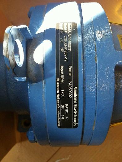 Used Sumitomo CNHJS-6125Y-17, PA059302 GEAR REDUCER